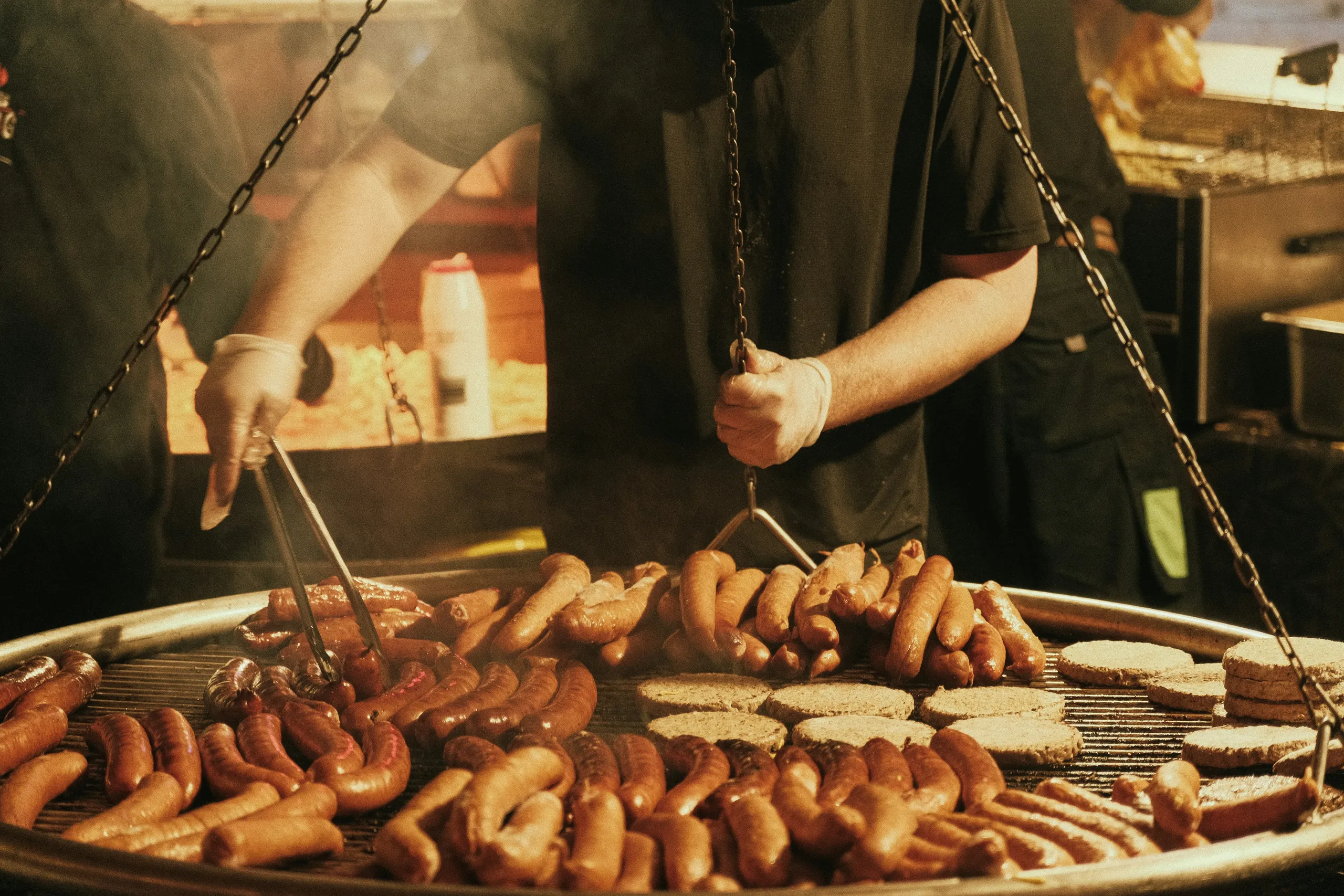 Gorący Hot Dog — wnętrze